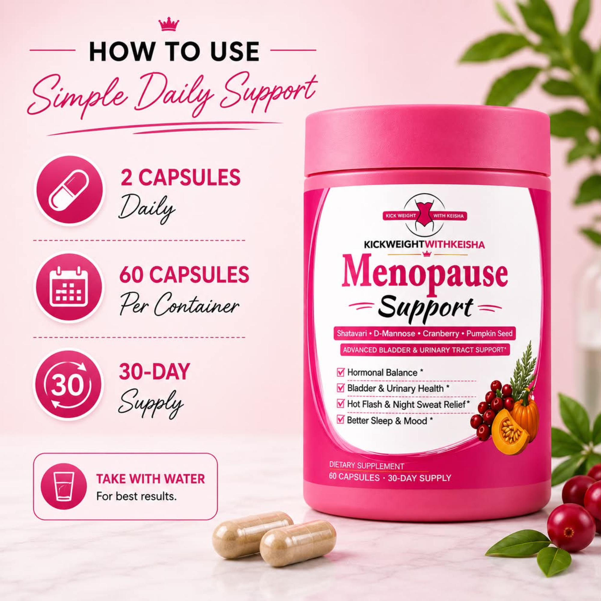 KWWK Menopause Support Supplement