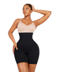 High Waist Power Shorts - Black
